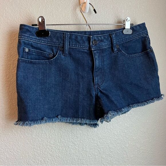 Tory Burch Denim Cutoff Short - Picture 4 of 9